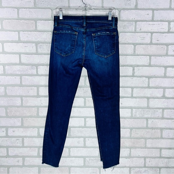 Frame Denim Le Skinny de Jeanne Jeans in Meyer Wash Size 28 - Picture 6 of 12